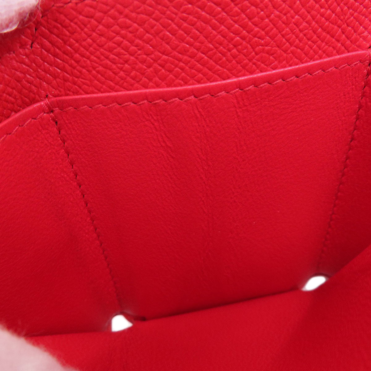 BALENCIAGA Bifold Wallet 601387 leather Red BB logo compact wallet Women Used Authentic