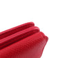 BALENCIAGA Bifold Wallet 601387 leather Red BB logo compact wallet Women Used Authentic