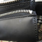 BURBERRY Handbag leather black logoMetal Women Used Authentic