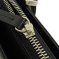 BURBERRY Handbag leather black logoMetal Women Used Authentic