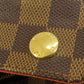LOUIS VUITTON Shoulder Bag N45255 Damier canvas Brown Naviglio Damier Ebene Women Used Authentic
