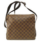 LOUIS VUITTON Shoulder Bag N45255 Damier canvas Brown Naviglio Damier Ebene Women Used Authentic