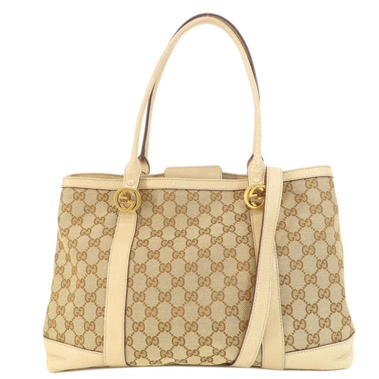 GUCCI Tote Bag 353122 canvas Brown Miss GG