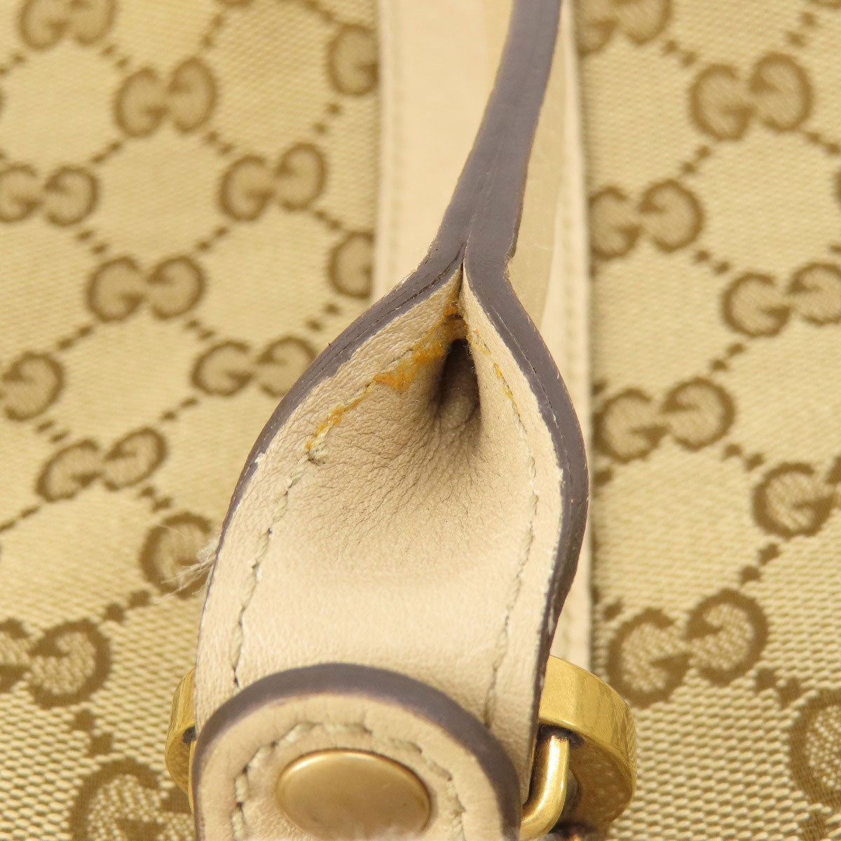 GUCCI Tote Bag 353122 canvas Brown Miss GG