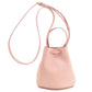BURBERRY Shoulder Bag leather pink Bucket Bag 2WAY Women Used Authentic