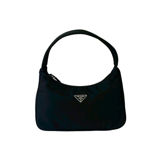 PRADA Handbag Nylon black