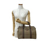 BURBERRY Handbag Canvas, Leather Brown Shadow Horse logo Nova Check Pattern Women Used Authentic