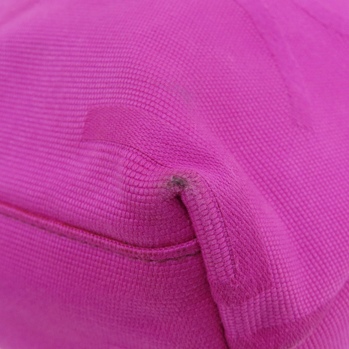 GUCCI Tote Bag 140691 canvas pink Big G Women Used Authentic