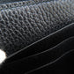 GUCCI Long Wallet Purse 509644 leather black Interlocking G