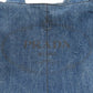 PRADA Tote Bag denim Navy Canapa Women Used Authentic