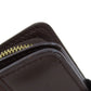 LOUIS VUITTON Bifold Wallet M61668 Damier canvas Brown Compact zip