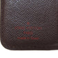 LOUIS VUITTON Bifold Wallet M61668 Damier canvas Brown Compact zip