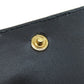 BALENCIAGA Bifold Wallet 717790 leather black BB Monogram Mini Wallet mens(Unisex) Used Authentic