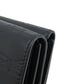 BALENCIAGA Bifold Wallet 717790 leather black BB Monogram Mini Wallet mens(Unisex) Used Authentic