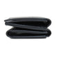 BALENCIAGA Bifold Wallet 717790 leather black BB Monogram Mini Wallet mens(Unisex) Used Authentic