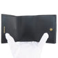 BALENCIAGA Bifold Wallet 717790 leather black BB Monogram Mini Wallet mens(Unisex) Used Authentic