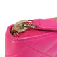 CHANEL Coin case lambskin pink Matrasse Women Used Authentic