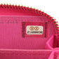 CHANEL Coin case lambskin pink Matrasse Women Used Authentic