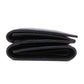 BALENCIAGA Bifold Wallet 558208 leather black logo Tri-fold Wallet mens Used Authentic