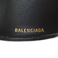 BALENCIAGA Bifold Wallet 558208 leather black logo Tri-fold Wallet mens Used Authentic