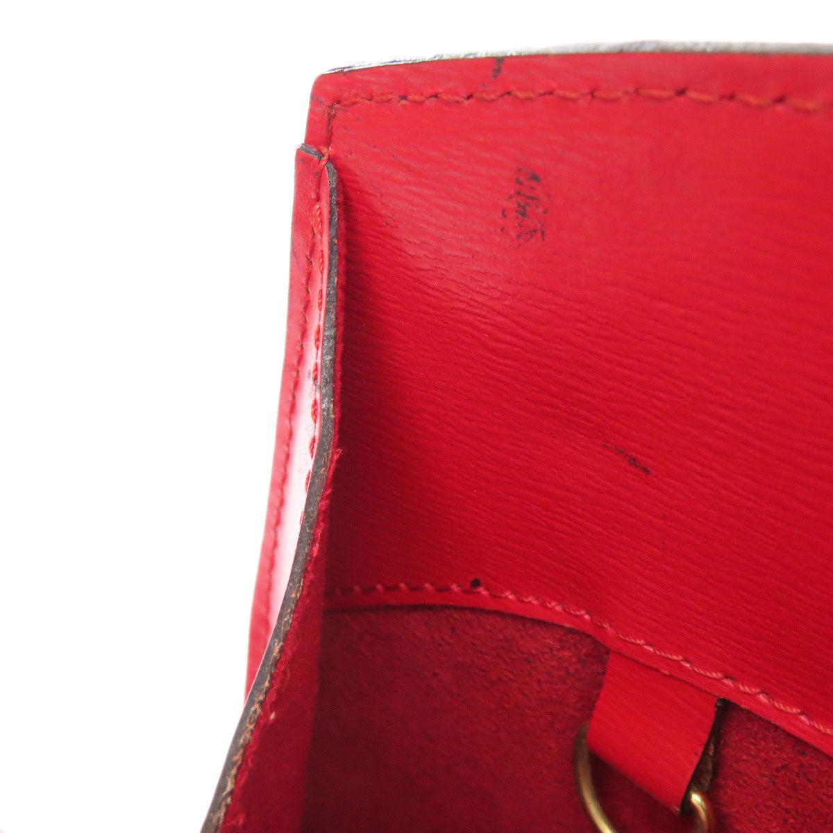 LOUIS VUITTON Shoulder Bag M52257 Epi Red Cluny Women Used Authentic