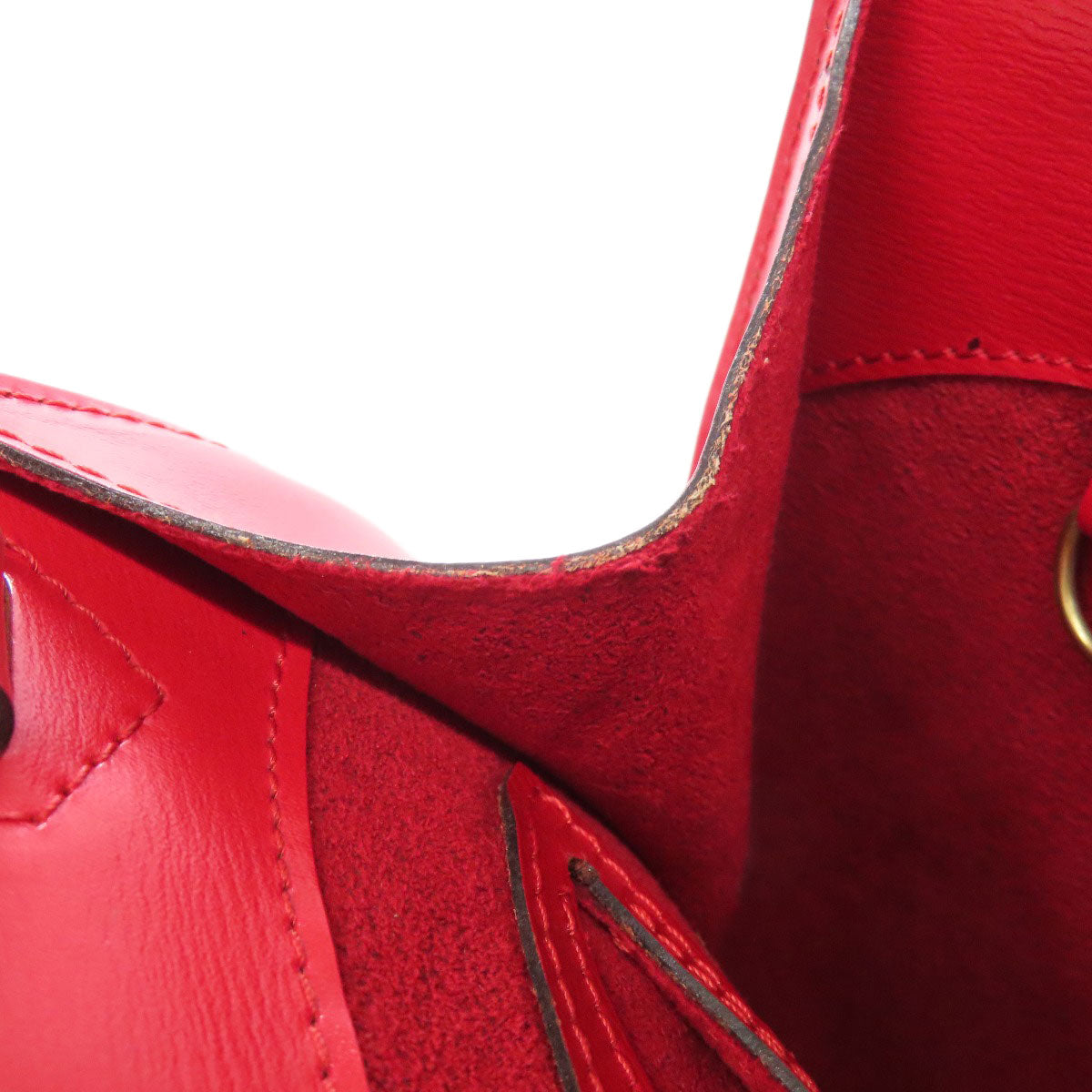LOUIS VUITTON Shoulder Bag M52257 Epi Red Cluny Women Used Authentic