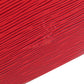 LOUIS VUITTON Shoulder Bag M52257 Epi Red Cluny Women Used Authentic