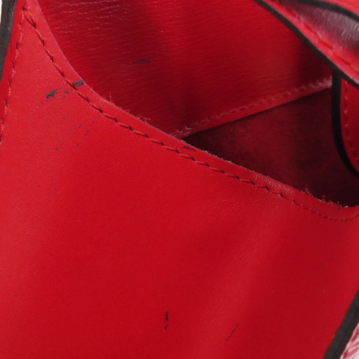 LOUIS VUITTON Shoulder Bag M52257 Epi Red Cluny Women Used Authentic