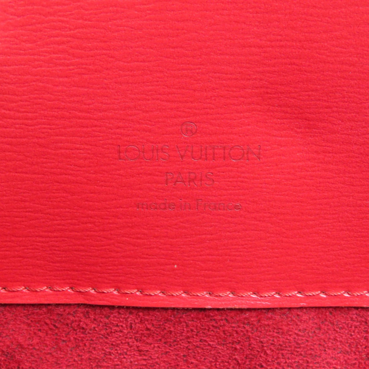 LOUIS VUITTON Shoulder Bag M52257 Epi Red Cluny Women Used Authentic