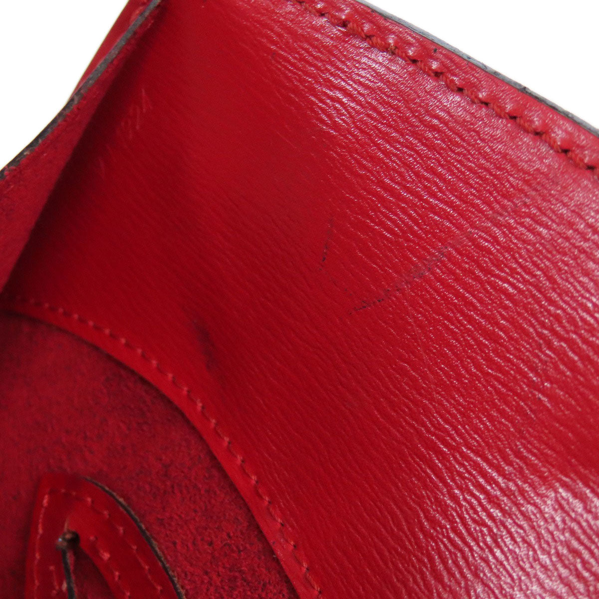 LOUIS VUITTON Shoulder Bag M52257 Epi Red Cluny Women Used Authentic