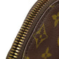 LOUIS VUITTON Handbag M51130 Monogram canvas Brown Alma Women Used Authentic