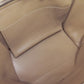 CELINE Tote Bag Calfskin beige Trapeze Women Used Authentic