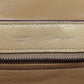 CELINE Tote Bag Calfskin beige Trapeze Women Used Authentic