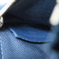 LOUIS VUITTON Coin case N40438 Damier Anfini Navy Pochette Kle Women Used Authentic