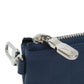 LOUIS VUITTON Coin case N40438 Damier Anfini Navy Pochette Kle Women Used Authentic