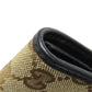 GUCCI Bifold Wallet 181669 canvas Brown GG Women Used Authentic