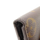LOUIS VUITTON Bifold Wallet M80725 Monogram reverse Brown Zoe Women Used Authentic