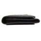 GUCCI Long Wallet Purse 449396 leather black Outlet GG Signature Micro Shima mens Used Authentic