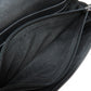GUCCI Long Wallet Purse 449396 leather black Outlet GG Signature Micro Shima mens Used Authentic