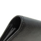 CHANEL Long Wallet Purse Calfskin black Camellia COCO Mark