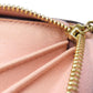 GUCCI Long Wallet Purse 453158 leather pink logo Women Used Authentic