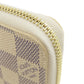 LOUIS VUITTON Long Wallet Purse N41660 Damier canvas white Zippy wallet