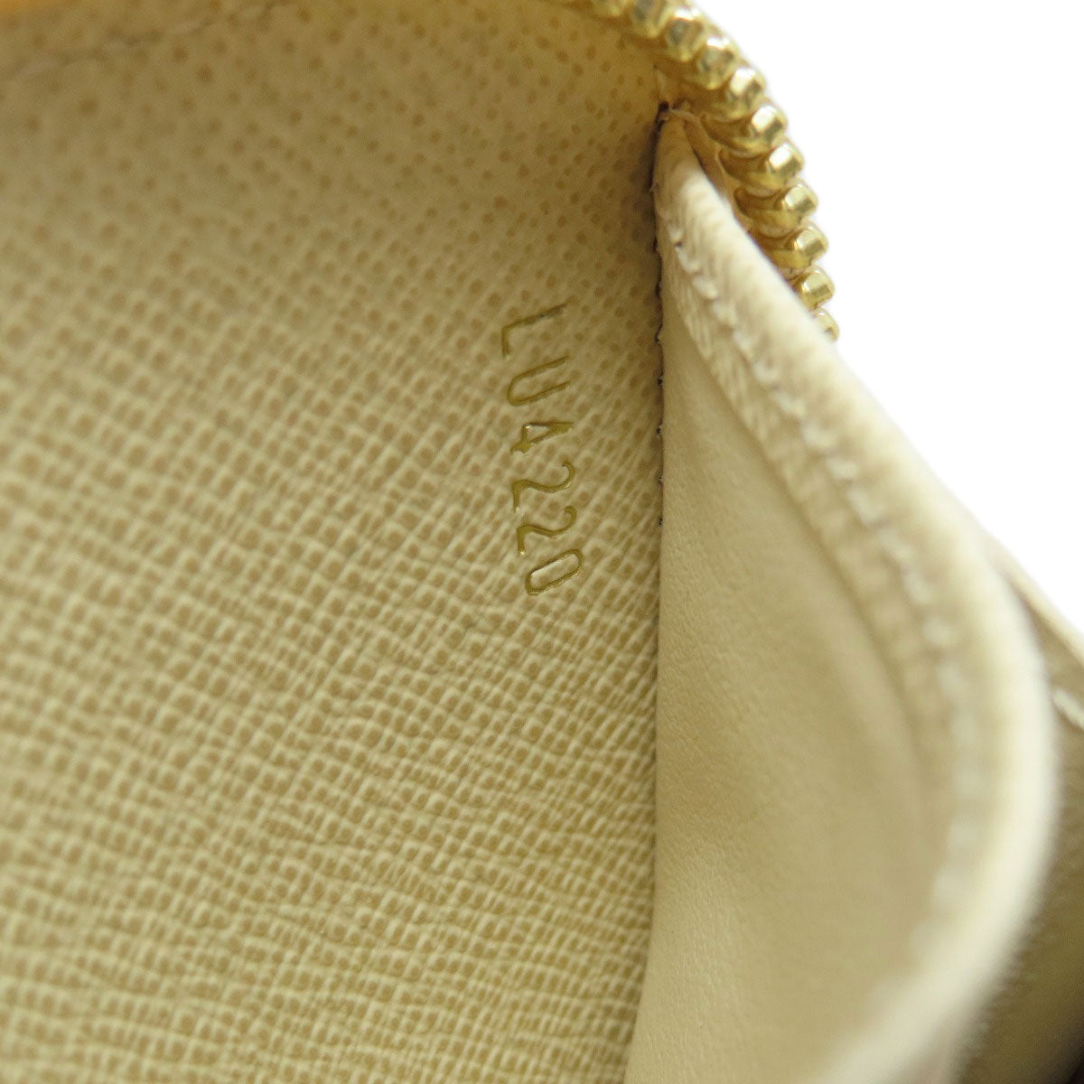 LOUIS VUITTON Long Wallet Purse N41660 Damier canvas white Zippy wallet
