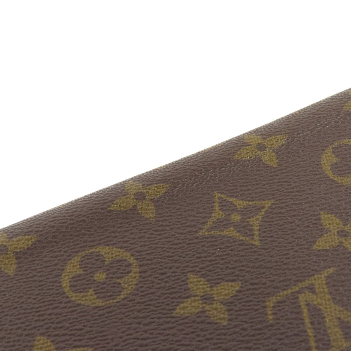 LOUIS VUITTON Long Wallet Purse M42616 Monogram canvas Brown Zippy wallet