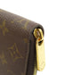LOUIS VUITTON Long Wallet Purse M42616 Monogram canvas Brown Zippy wallet