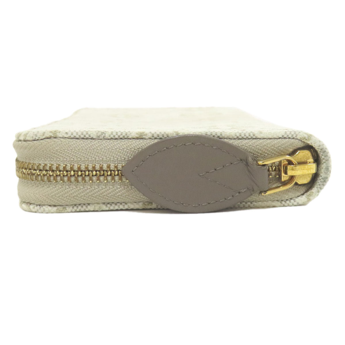 LOUIS VUITTON Long Wallet Purse M81172 Monogram Jaguar white Zippy Wallet SINCE1854 Women Used Authentic