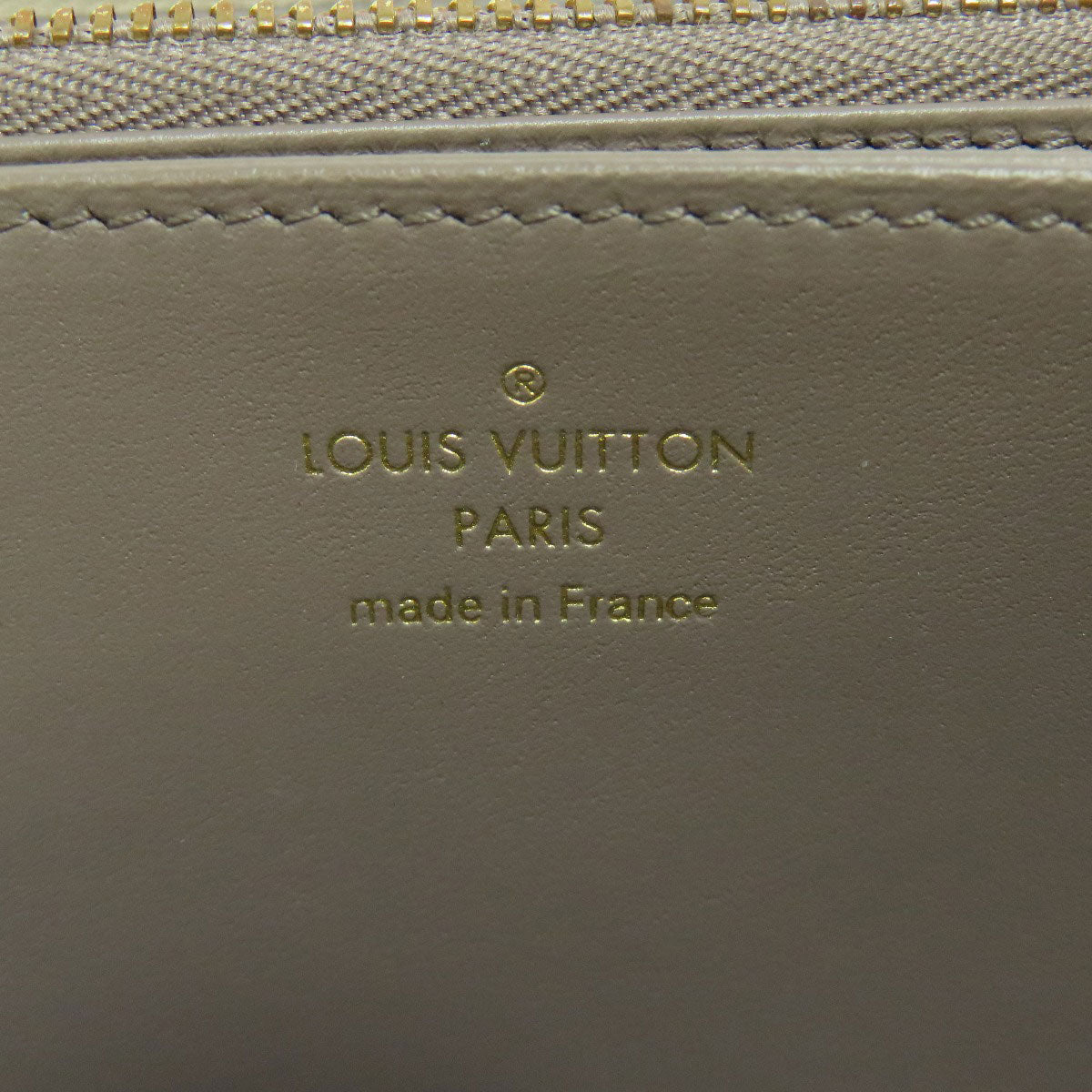LOUIS VUITTON Long Wallet Purse M81172 Monogram Jaguar white Zippy Wallet SINCE1854 Women Used Authentic