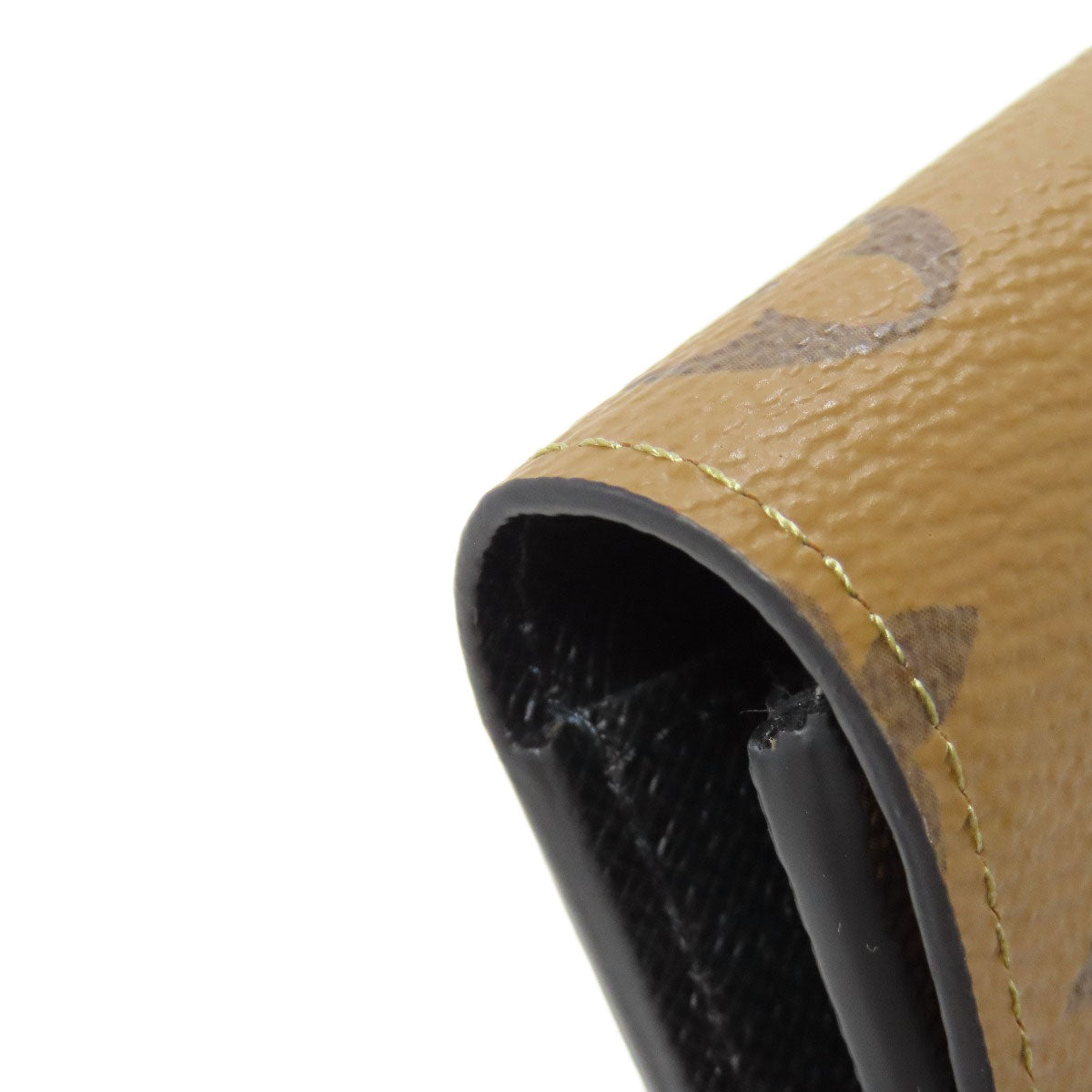 LOUIS VUITTON Long Wallet Purse M82157 Monogram reverse Brown Portefeuille Emily