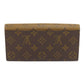 LOUIS VUITTON Long Wallet Purse M82157 Monogram reverse Brown Portefeuille Emily