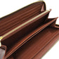 LOUIS VUITTON Long Wallet Purse M42616 Monogram canvas Brown Zippy wallet Women Used Authentic